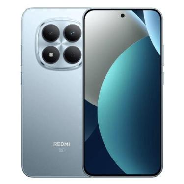 Imagem de Smartphone Xiaomi Redmi Note 15 5G NFC Azul 256GB 8GB RAM Tela AMOLED 