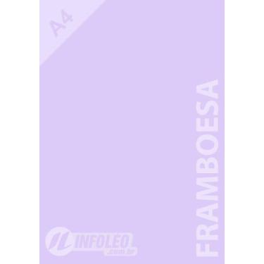 Imagem de Papel Color Plus A4 180 gramas Framboesa Candy Sri Lanka, 10 Folhas