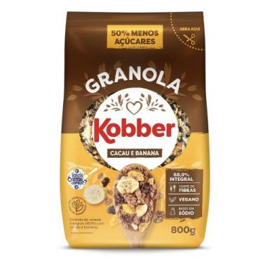 Imagem de Granola Cacau e Banana Nutrir 800g Kobber