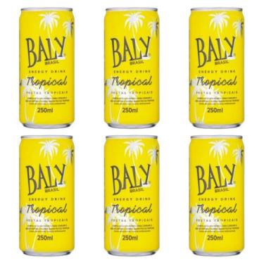 Imagem de Kit 06 Energetico Tropical Baly Lata 250ml