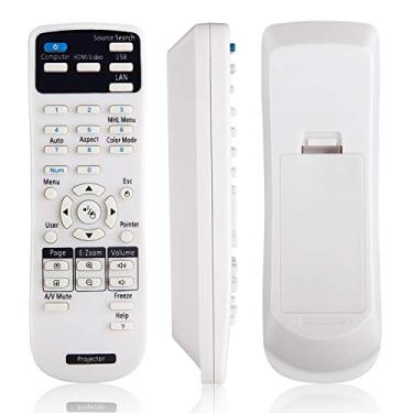 Imagem de Projetor de controle remoto OMAIC para projetores Epson Home Cinema EB EMP EX VS H BrightLink Powerlite Series