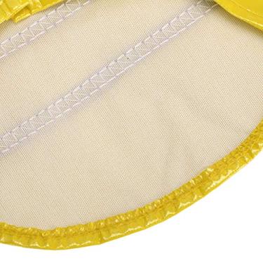 Imagem de Capa de chuva para cães, impermeável para cães, impermeável, capa de chuva respirável para cães(Amarelo + azul, S)