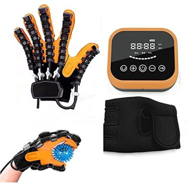 Imagem de Rehabilitation Robot Gloves,Finger Training Rehabilitation Gloves,Smart Stroke Recovery Equipment Rehab Orthotics for Patients with Hemiplegia Due to Strokec Long-Term Relief Fing…