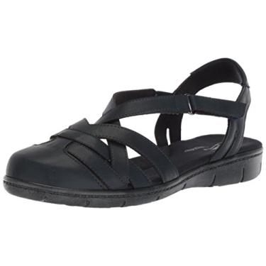 Imagem de Easy Street Sandália feminina Garrett sandália feminina casual - Borgonha, Azul marino, 8.5 Wide