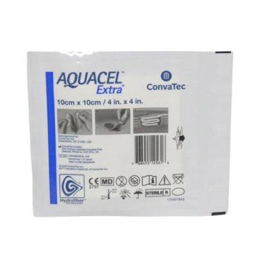 Imagem de Curativo Aquacel Extra 10 X 10 Cm Und. 420672 - Convatec