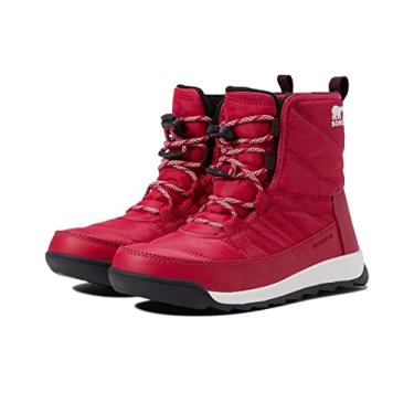 Imagem de Sorel Whitney™ II Short Lace WP (Little Kid/Big Kid) Fuchsia Rush/Black 6 Big Kid M