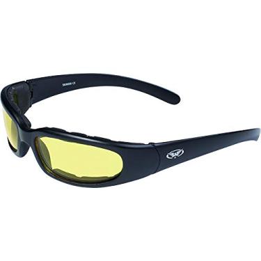 Imagem de Global Vision óculos de sol masculinos Chicago 24 com lentes que mudam de cor, Amarelo, Standard