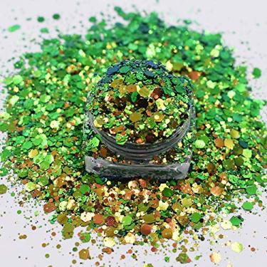 Imagem de 20g / Pack Mudança de cor Chunky Mixes Glitter Sequin Power Flakes Manicure Resina de Manicure Corpo Arte Decoração do corpo Ferramentas de Bricolagem Acessórios BSL12