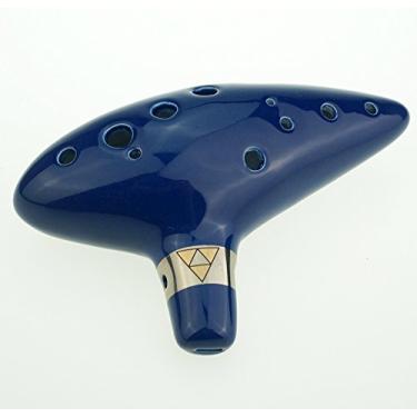 Imagem de OcarinaWind® Ocarina de 12 furos da Legend of Zelda, Ocarina de 12 furos, versão de alta qualidade, afinação precisa, acabamento perfeito para instrumento musical, ideia de presente