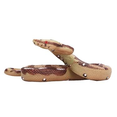 Imagem de JAWL Brinquedo de Cobra Realista Portátil Lavável para Adultos para Jardim