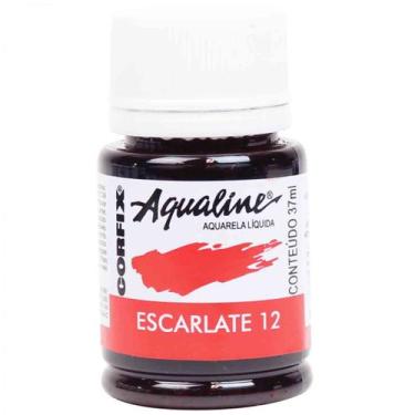 Imagem de Aquarela Liquida Aqualine Corfix 12 Escarlate