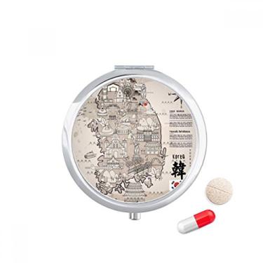 Imagem de Porta-comprimidos, porta-comprimidos, porta-comprimidos, caixa de armazenamento de medicamentos, 1945 da Coreia do Sul