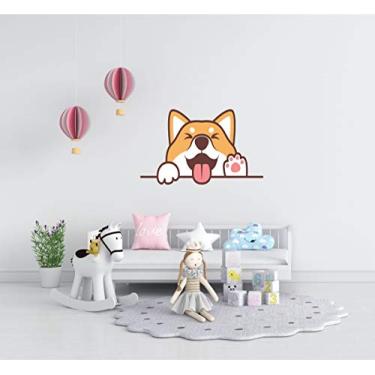 Imagem de Adesivo Decorativo Cachorro Pet tamanho 50x30cm