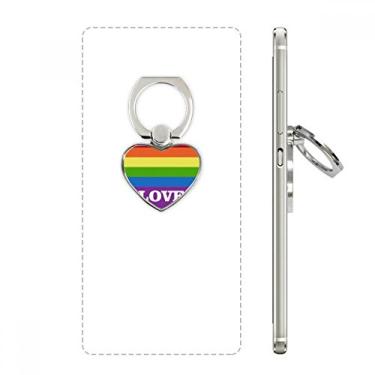 Imagem de Love LGBT Arco-íris Homo Suporte de Anel de Telefone Suporte Universal