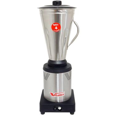 Imagem de Liquidificador Industrial Profissional 4 Litros 840W Baixa Rotação Bivolt Vitalex LQI-04 Copo Inox