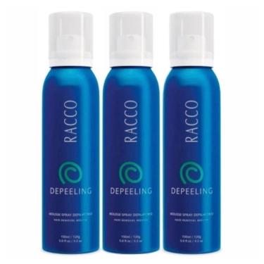 Imagem de Kit com 3 Mousse Depilatório Depeeling Racco 150ml