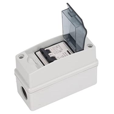 Imagem de Interruptor Isolador, 2P IP65 PA66 Invólucro AC 90-400V DC 12-400V 16A Disjuntor Miniatura Instalação Simples para Solar