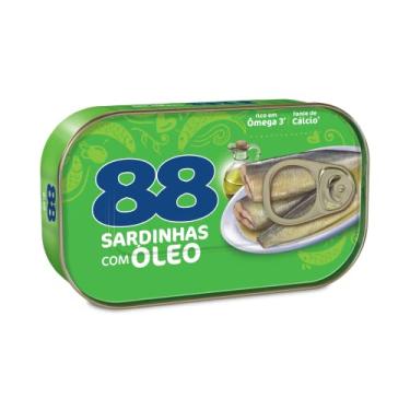 Imagem de Sardinha 88 com Óleo 125g