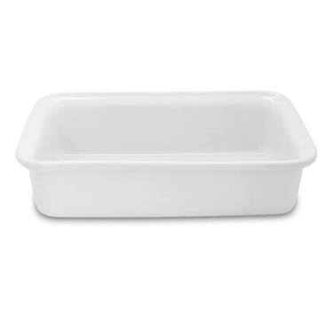 Imagem de Cuba em Cerâmica 24,5x14x6,5cm (1/4) 900ml Ceraflame Gourmet - Branco