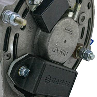 Imagem de Alternador Bobcat 216B3 216E3 226B3 236B 242B 252B3 Motor Perkins 12V 75A Com Polia Sim...