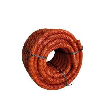 Imagem de Eletroduto Corrugado Pvc Flexível Laranja Dn 32 - 1 X 25M