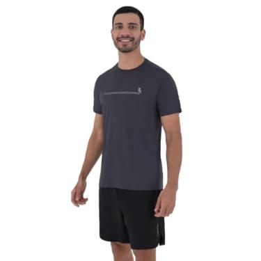Imagem de Camiseta Masculina Bio Básica Microfibra UV50+ - Lupo Sport (BR, Alfa, XXG, Regular, Grafite)