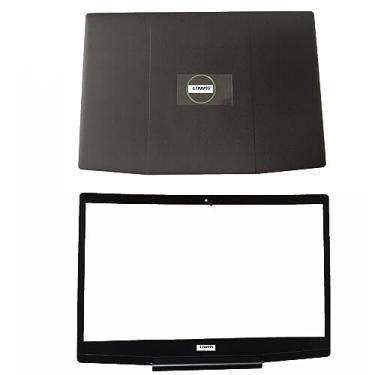 Imagem de LTPRPTS Capa traseira LCD de substituição para laptop tampa traseira e moldura frontal para Dell G3 15 3590 07MD2F 747KP 7MD2F 0747KP azul