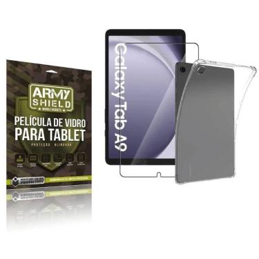 Imagem de Capinha Silicone Para Galaxy Tab A9 8.7 X110/115 + Película