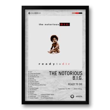 Imagem de Quadro Álbum Spotify Ready to Die - The Notorious B.I.G. - 40x60cm