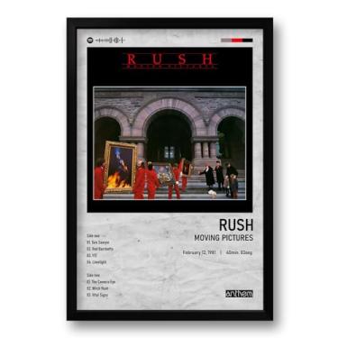Imagem de Quadro Álbum Spotify Moving Pictures - Rush - 40x60cm