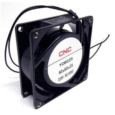 Imagem de Cooler 80x80x25 com rolamento yc8025-4 220vac 2600 rpm cnc