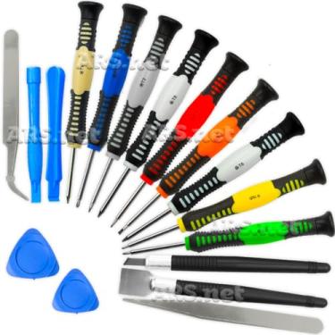 Imagem de Jogo De Chaves Philips Fenda Torx Para Manutenção De Celulares 16 Peças