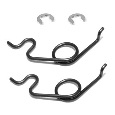 Imagem de REMOCH Mola de porta de combustível compatível com Toyota Tundra 2013-2021 Kit de reparo de portas de tanque de gás e mola para porta de gás 77305-0C060 77305-0C050 (2 peças)