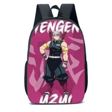 Imagem de Mochila Escolar Infanto Juvenil Anime Tengen Uzui Novidades 0480-Unissex
