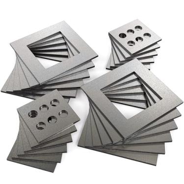 Imagem de WelderElite 24 peças de aço para prática de soldagem aprimorada, cupons de soldagem espessos de 1/30.5 cm (calibre 14), placas de treinamento abrangentes de fabricação de metal