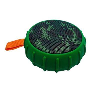 Imagem de Caixinha De Som Bluetooth 5W Portátil Bass Resistente A Água