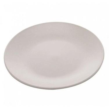 Imagem de Prato Raso De Cerâmica Cronus Bege 27 Cm - Lyor