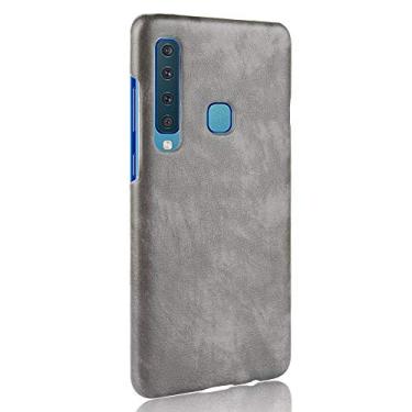 Imagem de Capa para Samsung Galaxy A9 2018, capa para celular Rugged Shield 360° Proteja seu telefone Capa de couro granulado para Samsung Galaxy A9 2018