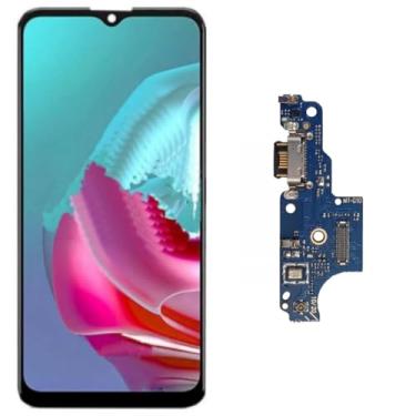 Imagem de Tela Display LCD Touch Screen para Moto G30, Placa de Carga