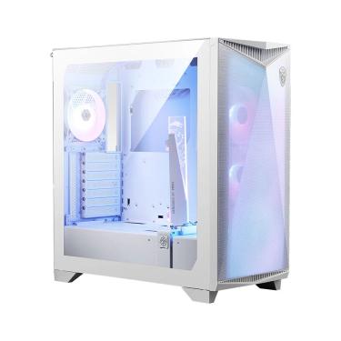 Imagem de Gabinete MSI MPG Gungnir 300R Airflow Mid Tower Vidro Temperado ARGB USB 3.2 C/4 Fans Branco