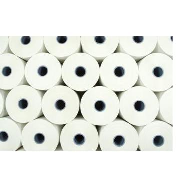 Imagem de Bobina Termica 57x15 Branca P/ Maquina Cartão Credito C/50 Unidades - 