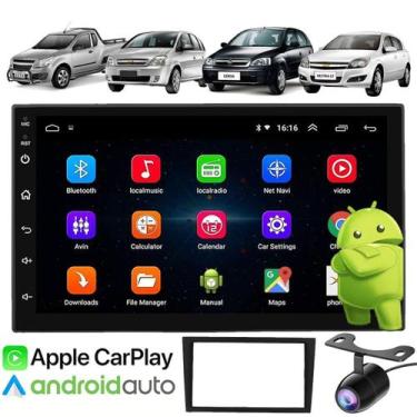 Imagem de Central Multimidia Android Vectra Corsa Montana Meriva GPS Wifi Blueto