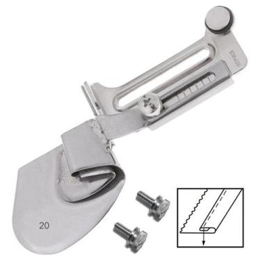 Imagem de Aparelho Fazer Dobrar Bainha Barra 20mm Parafuso Maq Costura - Evolver