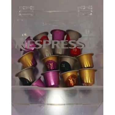 Imagem de Porta Cápsulas Nespresso Caixa Acrílico - AGV Criações