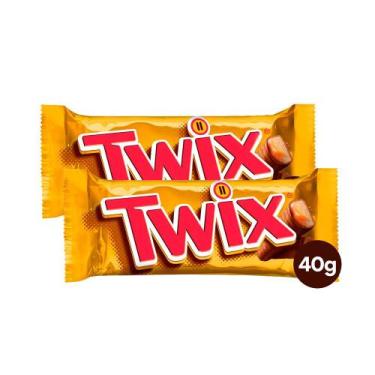 Imagem de Kit 2 Chocolate Twix Original 40g
