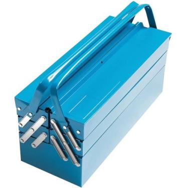 Imagem de Caixa para Ferramentas Tramontina Pro Sanfonada, 5 Gaveta  43800/005, 