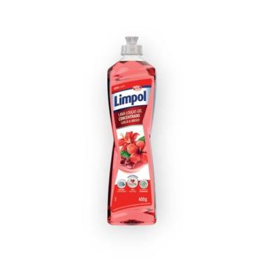 Imagem de Detergente Limpol Gel Cereja E Hibisco 400G - Bombril