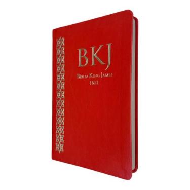 Imagem de King james 1611 Ultrafina Slim Laranja coral - Biblia sagrada Compacta