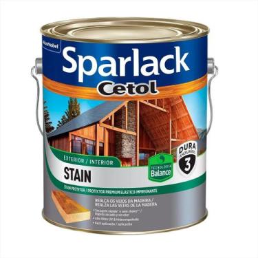 Imagem de Verniz Sparlack Cetol Stain Balance Acetinado Uv Glass Incolor 3,6 Lit