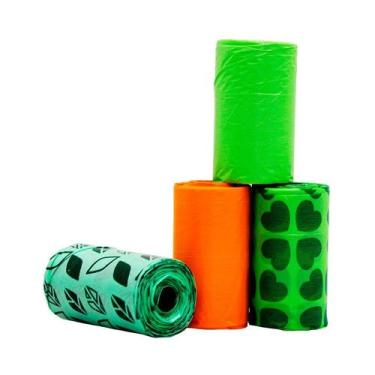Imagem de Refil Cata Caca Germanhart Eco Folhas para Cães e Gatos